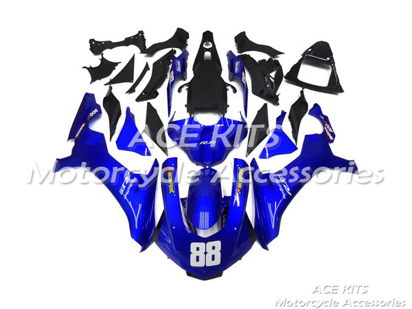 ACE Motorcycle Fairings For YAMAHA YZF R1 2015-2016 Compression or Injection Bodywork astonishing blue No.1227