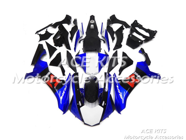 ACE Motorcycle Fairings For YAMAHA YZF R1 2015-2016 Compression or Injection Bodywork astonishing blue black No.1223