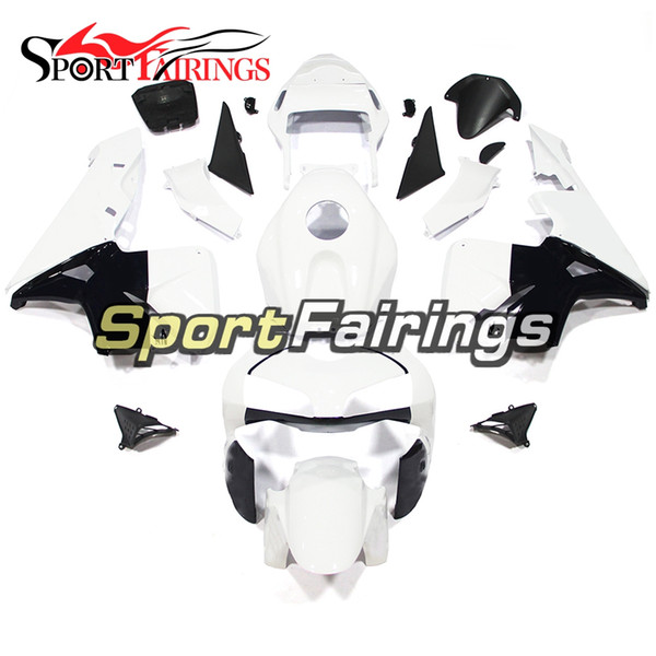 Injection Plastics Black White Complete Fairing Kit For Honda CBR600RR F5 03 04 Year 2003 2004 Motorcycle Fairing Kit BodyworK Free Gifts