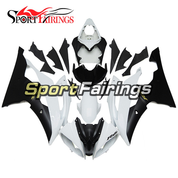 White Black Full Motorcycles Fairing Kit For Yamaha YZF600 R6 YZF-R6 2008 - 2016 09 12 14 15 16 Injection ABS Plastic Motorcycle Bodywork