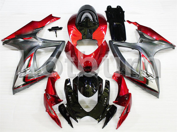 Custom Made Motorcycle Fairing Kit Fit For Suzuki GSXR GSX-R 600 750 GSXR600 GSXR750 2006 2007 K6 06 07 ABS Fairings fairing-kit A325