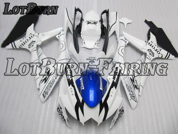 High Quality ABS Plastic Fit For Suzuki GSXR600 GSXR750 GSXR 600 750 K8 2008 - 2010 08 - 10 Moto Custom Made Motorcycle Fairing Kit D273