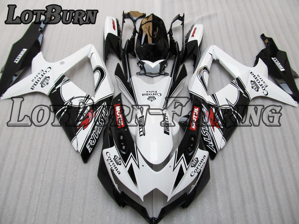 Fit For Suzuki GSXR600 GSXR750 GSXR 600 750 K8 2008 - 2010 08 - 10 Motorcycle Fairing Kit High Quality ABS Plastic Injection Molding D274