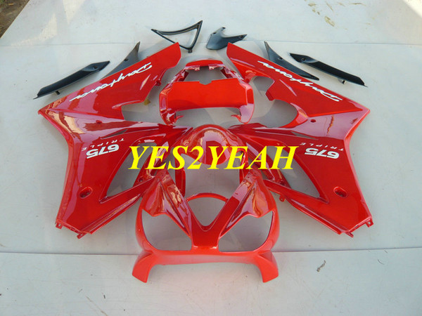 Fairings Injection Body kit for Triumph Daytona 675 05 06 07 08 Bodywork DAYTONA675 2005 2008 ABS Red Fairing kit+Gifts DA10