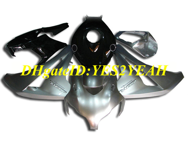 Motorcycle Fairing kit for Honda CBR1000RR 08 09 10 11 CBR 1000RR 2008 2009 2011 CBR1000 ABS Silver black Fairings set+Gifts HM52