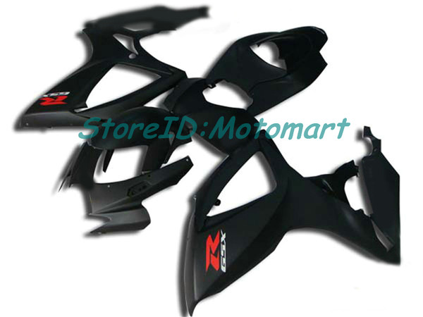 ABS Fairing set for SUZUKI GSXR600 750 2006 2007 GSXR 600 GSXR 750 K6 06 07 gloss black Fairings kit gifts Sp10