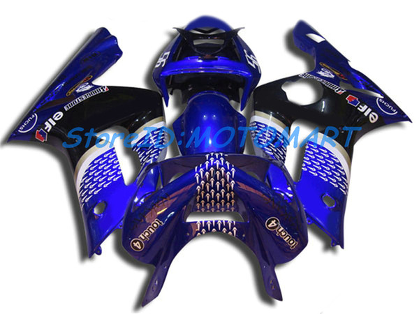 Bodywork For KAWASAKI NINJA ZX-6R 03-04 ZX-636 600CC ZX636 ZX6R 03 04 ZX 636 ZX 6R 2003 2004 Fairing kit ZX6R007