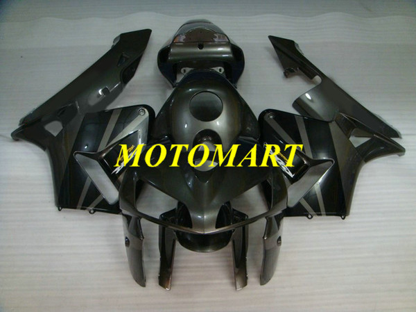 Motorcycle Fairing kit for HONDA CBR600RR F5 05 06 CBR600 RR CBR 600RR 2005 2006 ABS Grey black Fairings set+gifts HB32