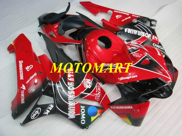 Motorcycle Fairing kit for HONDA CBR600RR F5 05 06 CBR600 RR CBR 600RR 2005 2006 ABS Hot red black Fairings set+gifts HB26