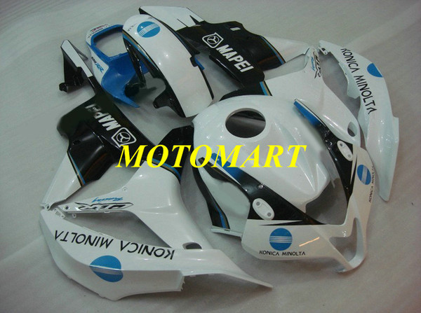 Motorcycle Fairing kit for HONDA CBR600RR F5 07 08 CBR600 RR CBR 600RR 2007 2008 Top White blue black Fairings set+gifts HC05