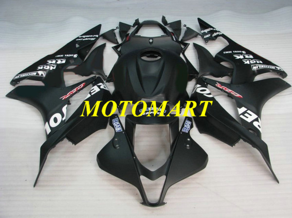 Motorcycle Fairing kit for HONDA CBR600RR F5 07 08 CBR600 RR CBR 600RR 2007 2008 ABS matte black Fairings set+gifts HC10