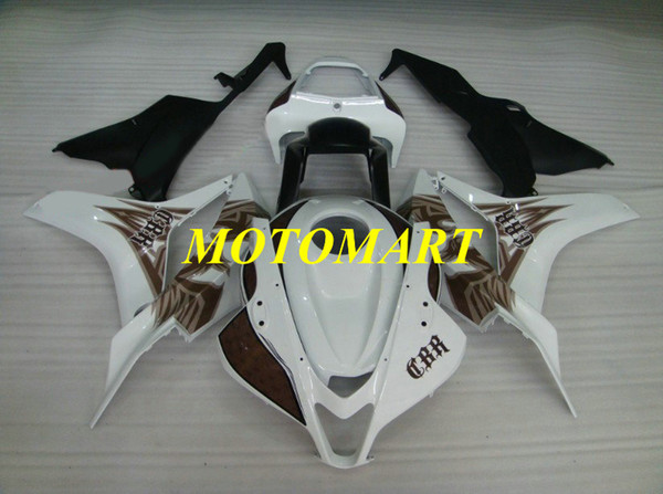 Motorcycle Fairing kit for HONDA CBR600RR F5 07 08 CBR600 RR CBR 600RR 2007 2008 Phoenix white brown Fairings set+gifts HC07