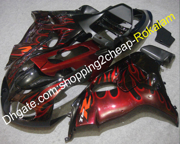 TL1000R Fairing For Suzuki TL 1000R 1998 1999 2000 2001 2002 2003 TL 1000 R Red Black Motorcycle Body Fairings Kit (Injection molding)