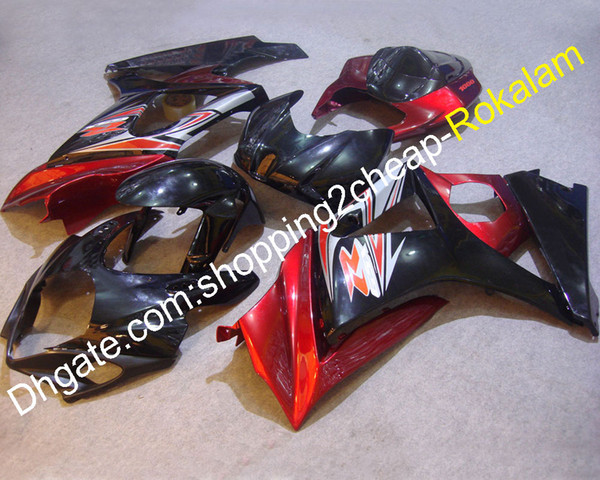 Red Black Fairing kit For Suzuki GSX-R1000 K7 07 08 GSXR1000 GSX R1000 GSXR 2007 2008 Motorbike Body Fairings Parts (Injection molding)