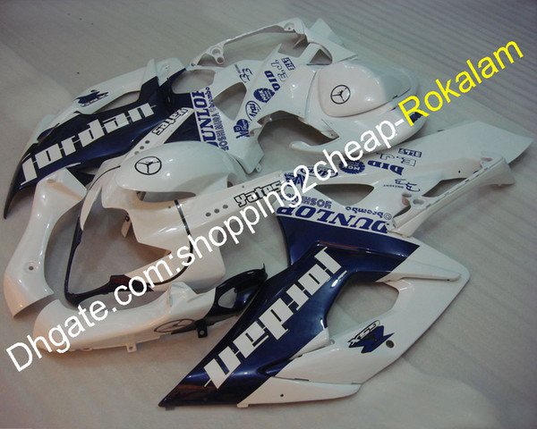 Motorcycle Fairings For Suzuki Body Cowlings GSXR 1000 K5 05 06 GSXR1000 2005 2006 Motorbike Bodywork Blue White Fairing (Injection molding)