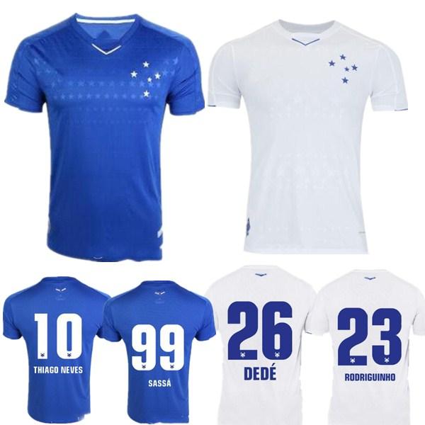 2019 CRUZEIRO soccer jersey 19 20 Brazil DE ARRASCAETA FRED ROBINHO THIAGO NEVES football shirt Cruzeiro home Brasil club Camisas