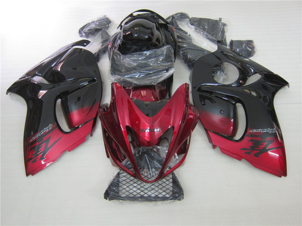 3 free gifts New Hot ABS motorcycle Fairing kits 100% Fit For Suzuki GSXR 1300 GSXR 1300 2008 2009 2011 Black Red