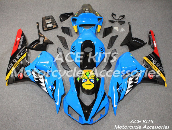 New ABS Injection Fairings set For HONDA CBR1000RR 2006 2007 CBR 1000 RR 06 07 All sorts of color NO.FA7