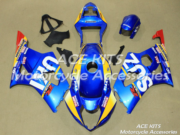 New Hot ABS motorcycle Fairing kits 100% Fit For Suzuki GSXR 1000-K3 GSXR 1000-K3 2003 2004 All sorts of color R7