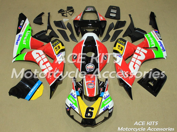 New ABS Injection Fairings set For HONDA CBR1000RR 2006 2007 CBR 1000 RR 06 07 All sorts of color NO.FA15