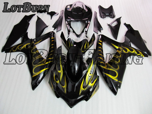 Motorcycle Fairing Kit Fit For Suzuki GSXR600 GSXR750 GSXR 600 750 K8 2008 - 2010 08 - 10 Fairings kit High Quality ABS Plastic D278