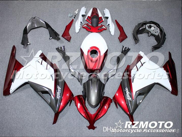 ACE KITS Motorcycle fairing For KAWASAKI Ninja250 Ninja 300 2013 2014 2015 2017 Injection or Compression Bodywork A variety of color NO.V517