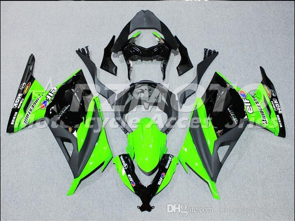 ACE KITS Motorcycle fairing For KAWASAKI Ninja250 Ninja 300 2013 2014 2015 2017 Injection or Compression Bodywork A variety of color NO.V511