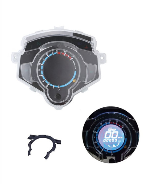 Motorcycle LCD Digital Speedometer Tachometer Odometer Gauge Universal Special