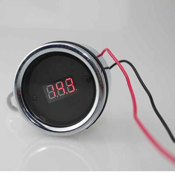 CAR 12V Motorcycle Modified Voltmeter Digital Waterproof Digital Voltmeter Retro Motors Instrument