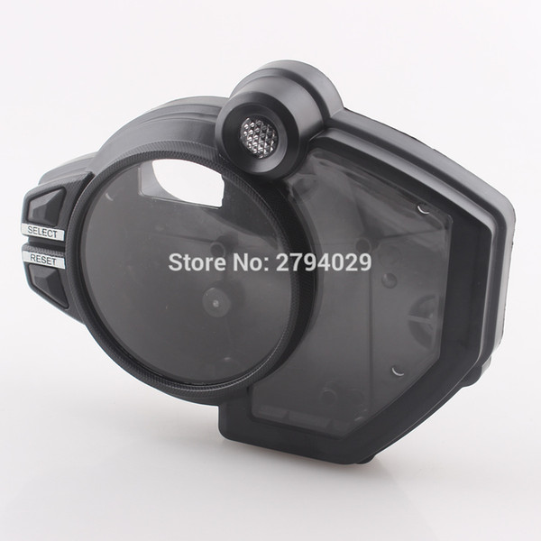 New Black Speedometer Tachometer Clock Case Cover Fits for Motorcycle Yamaha YZF R1 2009-2012 Custom Free Shipping