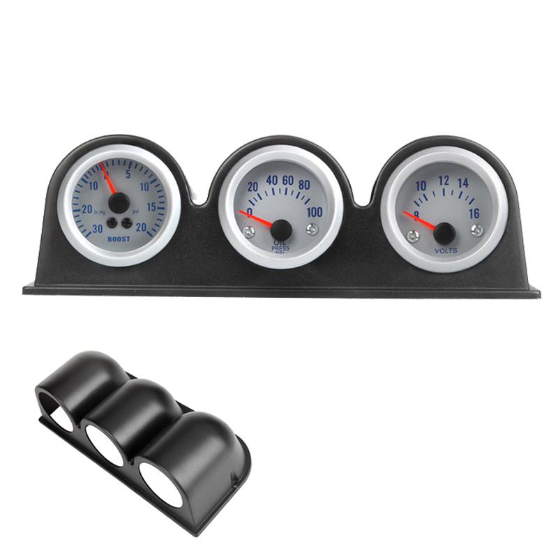 Triple Three Auto Car Gauge Meter Pod Holder Cup Mount 2%22 52mm