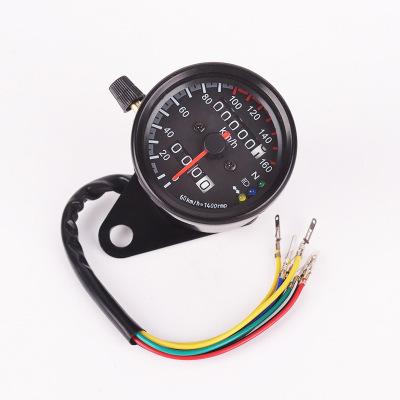 Motorcycle monkey modified odometer Harley cruise Prince car retro modified LED meter meter