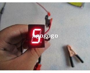 Free shipping,Universal Red Digital led Gear Indicator for Motorcycle Moto