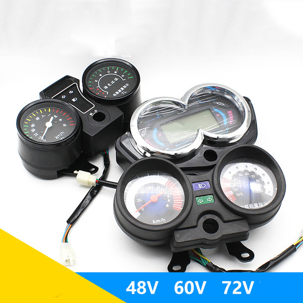 Tricycle LCD Instrumentation Electric Vehicle Instrumentation, Speedometer, Power Meter 48 V 60V 72V, High-quality Movement