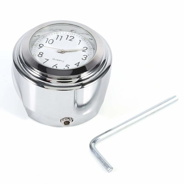 Motorcycle Handlebar Mount Clock,7/8 1