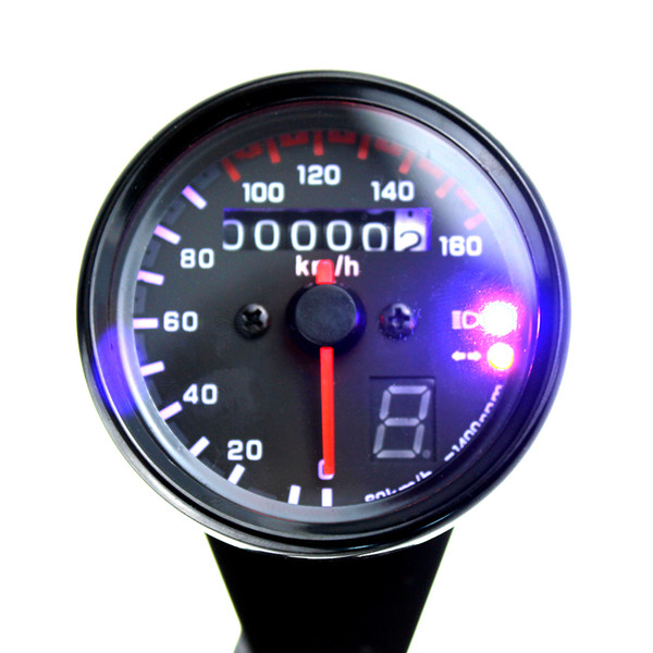 Motorcycle Modified Odometer Retro Odometer Motorcycle Instrument With Tape Display