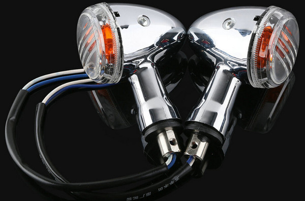 Wholesale-2X Clear Turn Signals For  Boulevard M109R VRZ1800 2006-2015