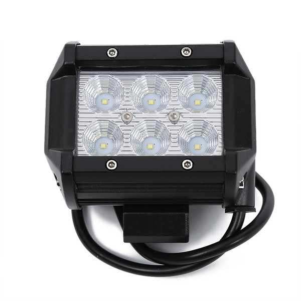 18W LED Work Light Driving Lamp for Motorcycle Off-road Vehicle Additional Lighting