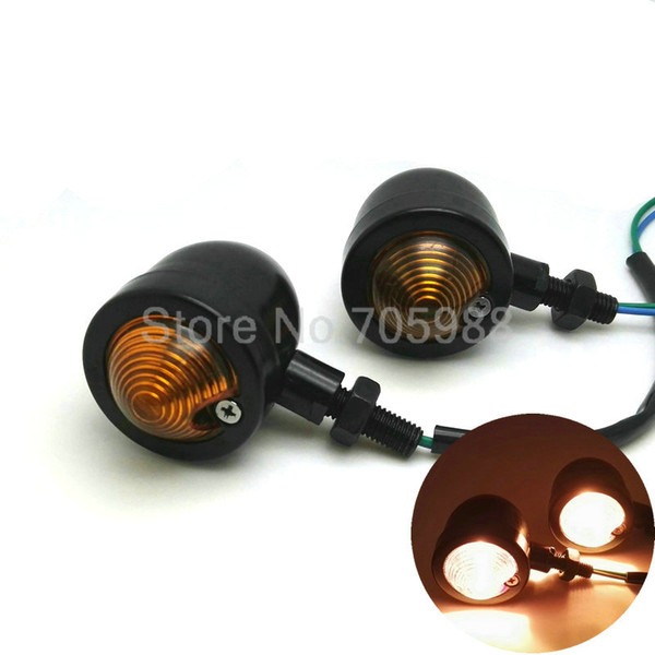 2* 12V Motorcycle Turn Signal lights led indicator light For honda sporters reverse light