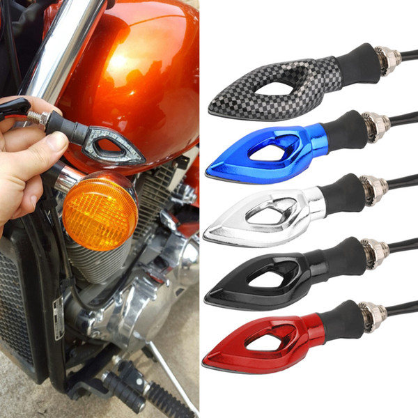 Waterproof Amber Light Universal 12 LED Motorcycle Turn Signal Turning Indicators Lights/lamp Free Shipping