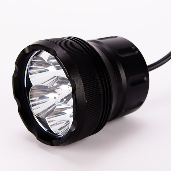 motorcycle CNC brightness 60W 6 LED 7-16V 4700K headlamp light