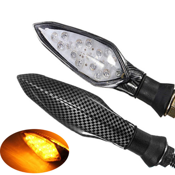 UNIVERSAL 16 LED Turn Signal Lamp Motorcycle turn signal lights Flicker LED Motorbike LED Turn Signal Indicator Lamp