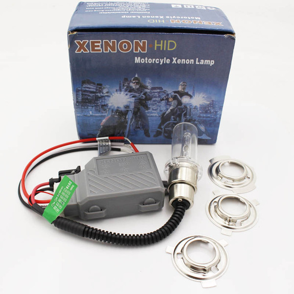 motorcycle lights high power h4 hid lights hi lo bulb H4 H6 H6M Headlight Bulbs 6000k 8000k 4300k BiXenon Slim Ballast 12V 35W