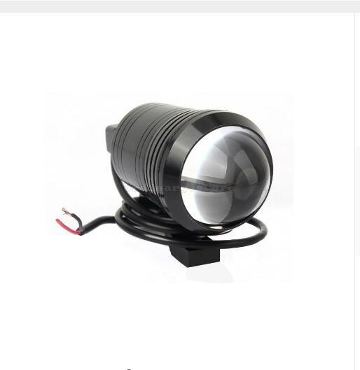 wholesale Universal U1 Fisheye Lens LED 12W Motorcycle Light Headlight Driving Fog Spot Night Work Lamp