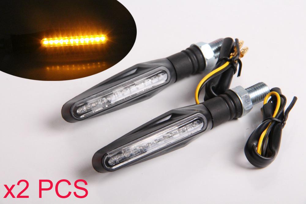 Wholesale-2X Turn Signal Light Indicator LED Bulbs Lamp Motorcycle Blinker Amber Winker