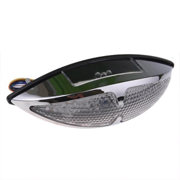 Wholesale-Cateye Motorcycle LED Tail/Turn/Plate ALL-IN-ONE Light