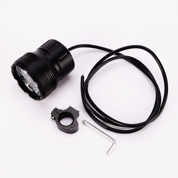 motorcycle LED headlamp CNC brightness 60W LED motorcycle headlamps 6 LED lamp color temperature 7-16V 6500K