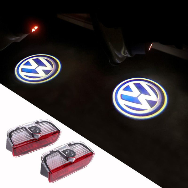 LED Door Warning Light With VW Logo Projector For VW Golf 5 6 7 Jetta MK5 MK6 MK7 CC Tiguan Passat B6 B7 Scirocco With Harness order<$18no t