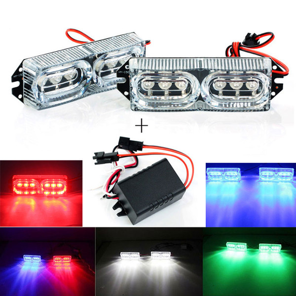 High Power 2Pcs DRL Motorcycle LED Tail Light Daytime Running Lights 12V Car Light Warning Lamp with Controller