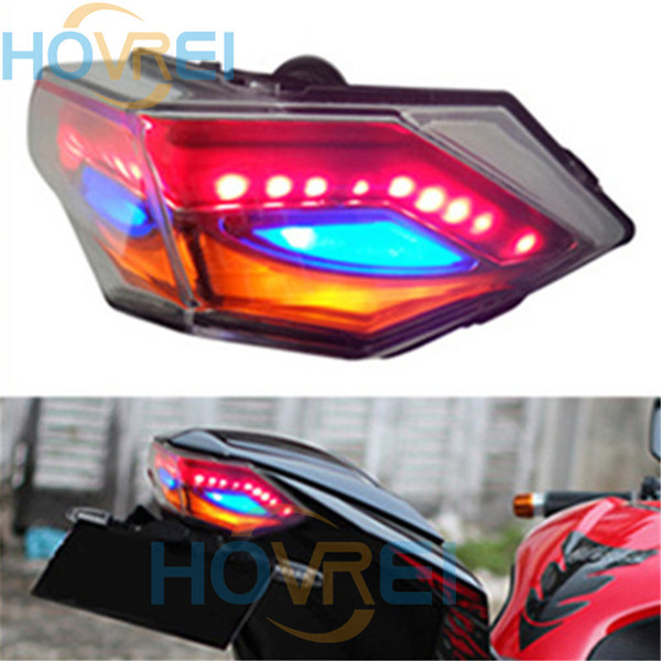 New motorcycle LED Taillight turn signal lamp tail lights for Kawasaki ninja250 ninja300 ninja 300 2013 2014 2015